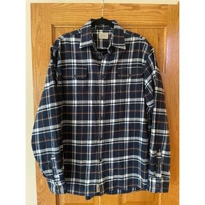 JACHS |long sleeve button down flannel